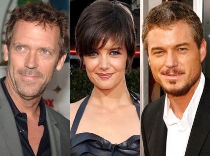 Hugh Laurie, Katie Holmes, Eric Dane Hugh Laurie, Katie Holmes, Eric Dane